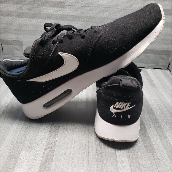 Nike air max tavas black suede shoes - Picture 4 of 5